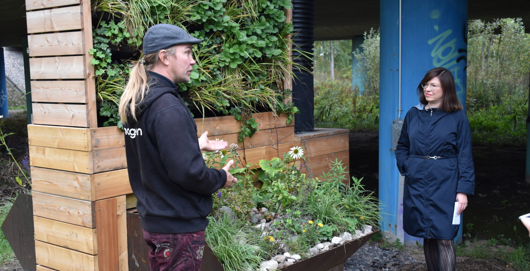 innogreen helsingin kaupunki anni sinnemäki viherseinä mikromuovi